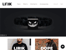 Tablet Screenshot of lirik.com